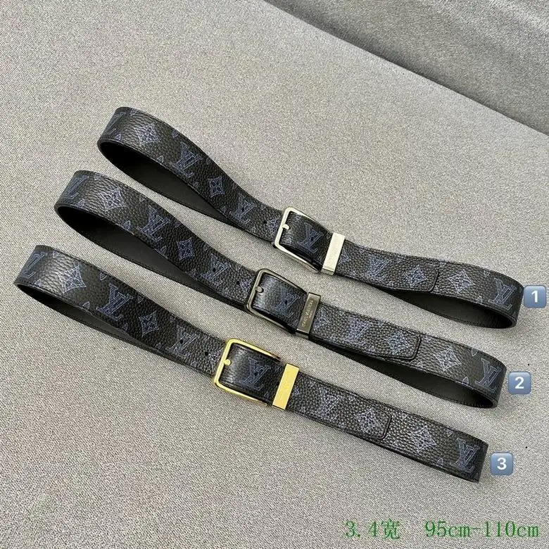 LV Belt 34mmX95-110cm 7D42